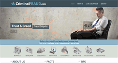 Desktop Screenshot of criminalfraud.com